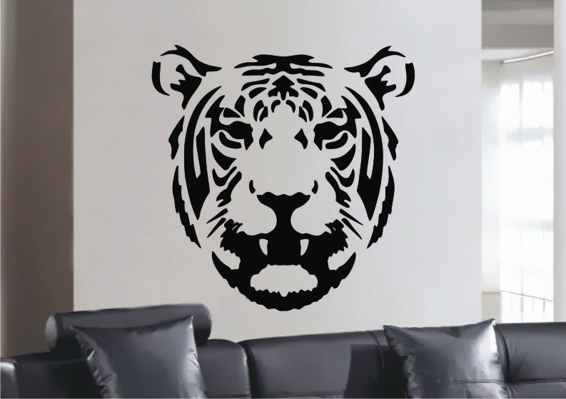 StickONmania.com | Vinyl Wall Decals | Tiger Sticker