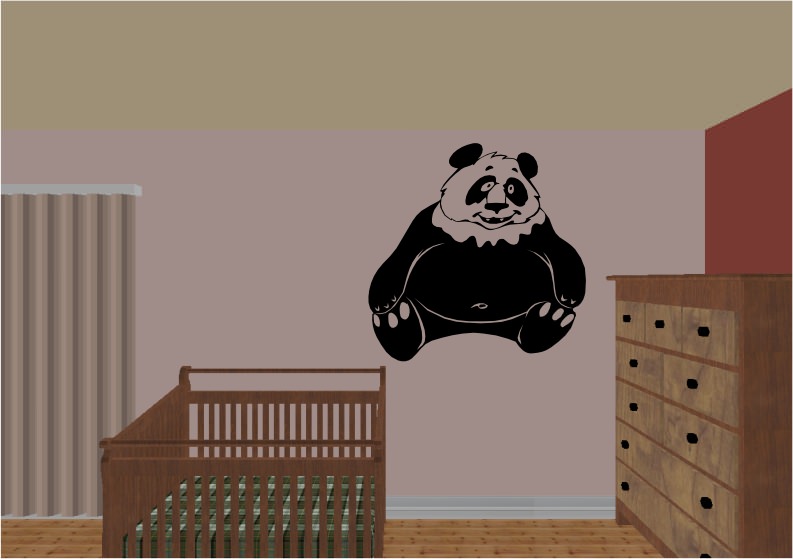 Cartoon Panda Sticker