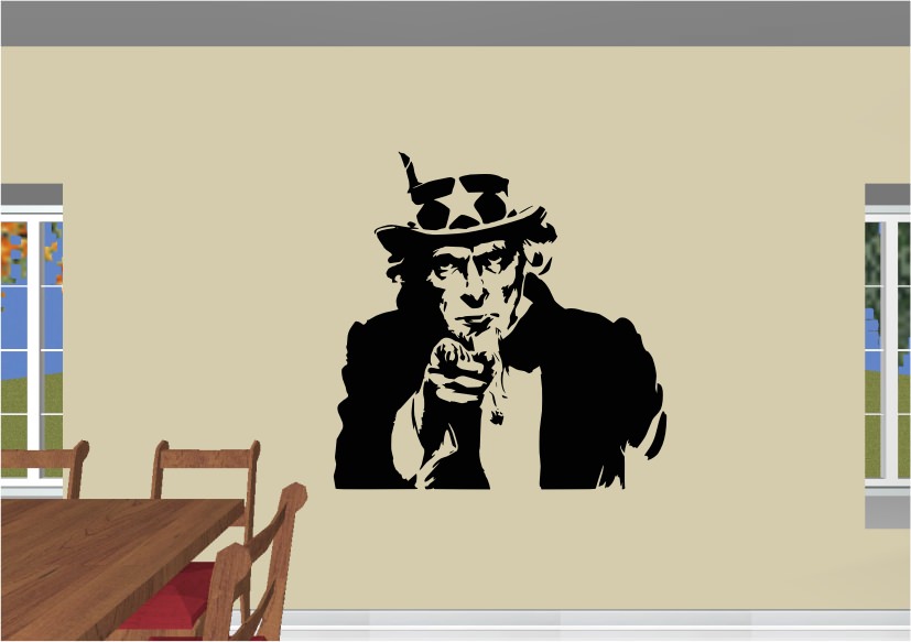 Uncle Sam Sticker
